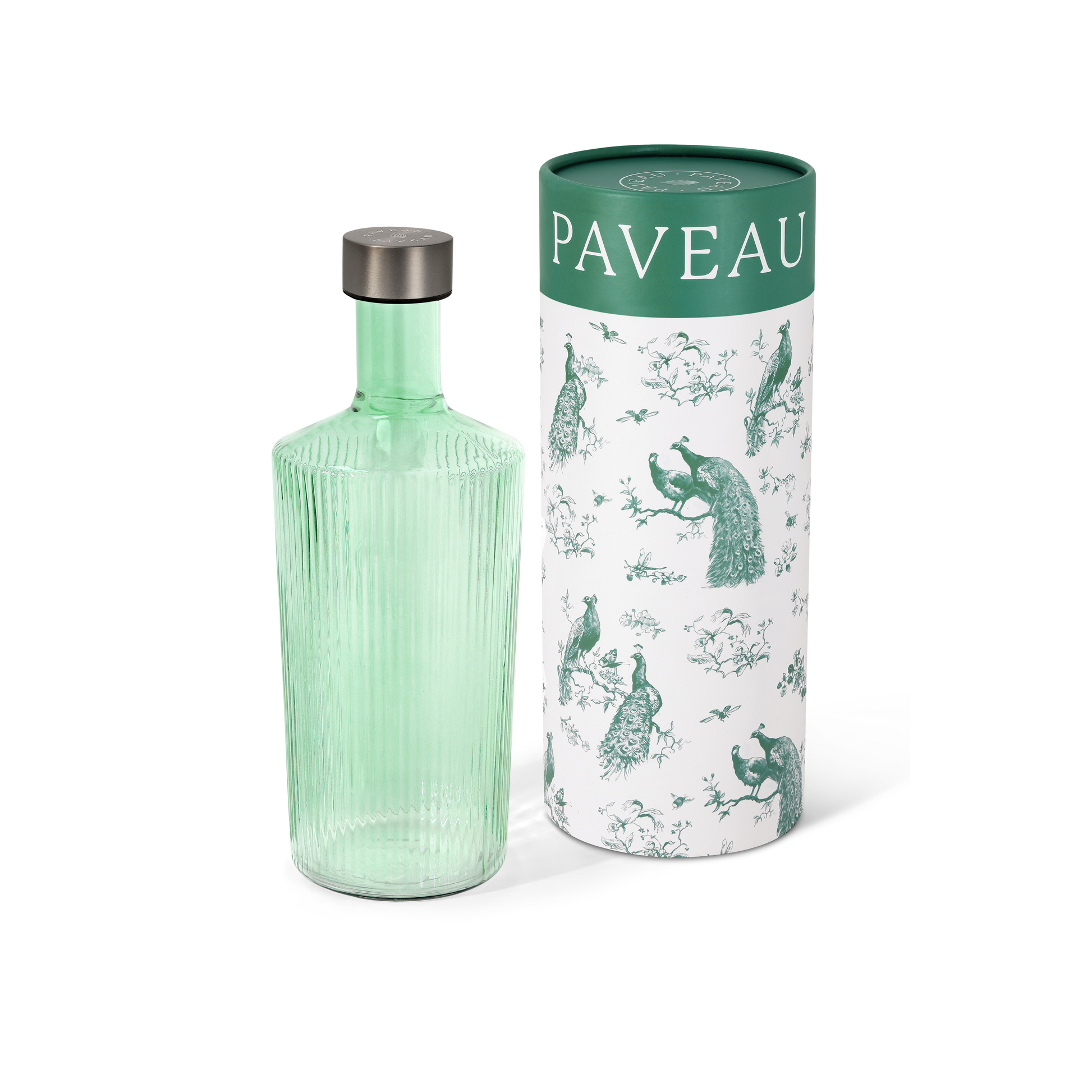 Flasche Ribbed, bondi - grün, 1,25 l