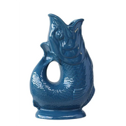 Fisch-Karaffe, petrol blue - petrol blau, 1,2 l
