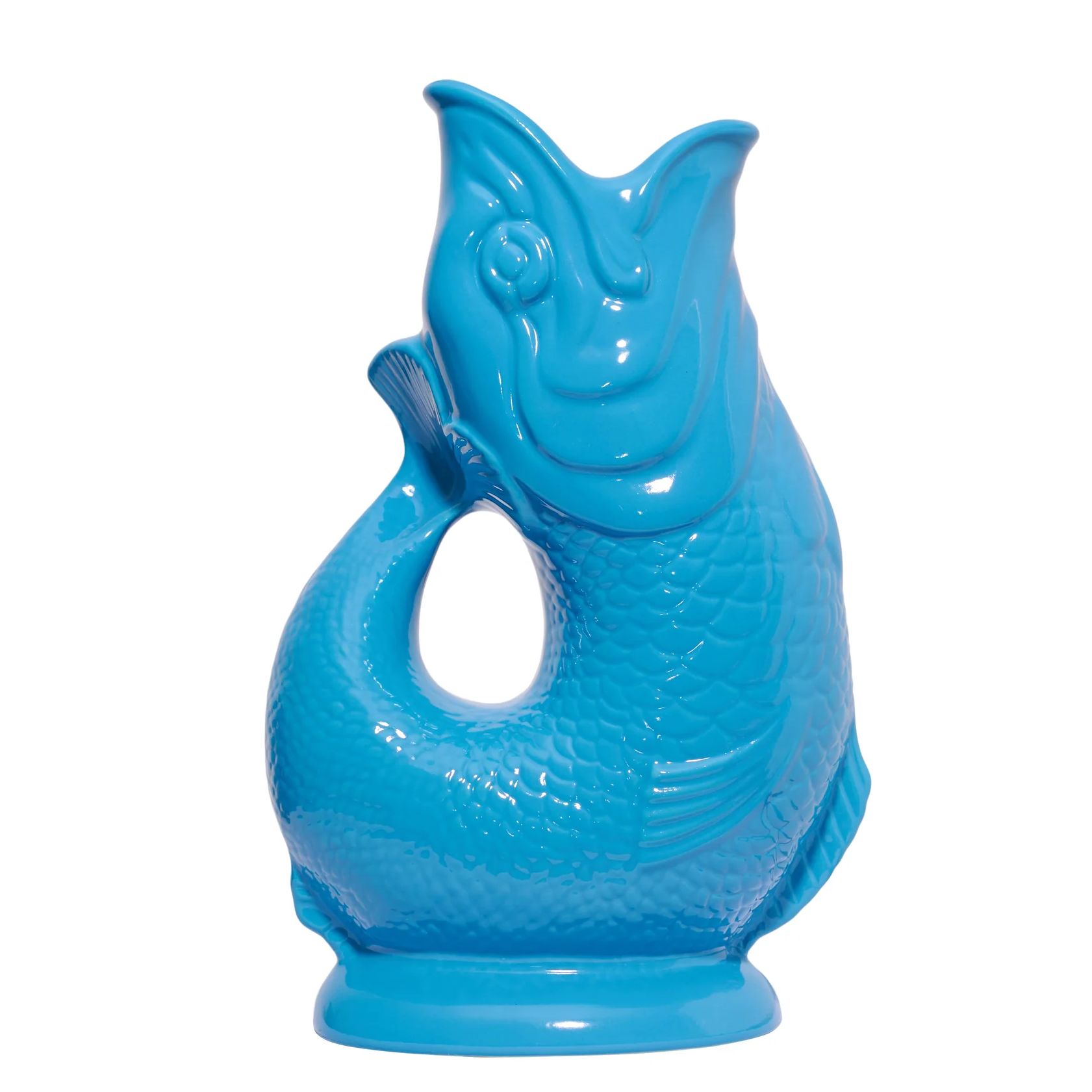 Fisch-Karaffe, turquoise - türkis, 1,2 l