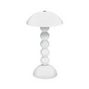LED Lampe, white - weiß, 30 cm Höhe, Ø 16 cm