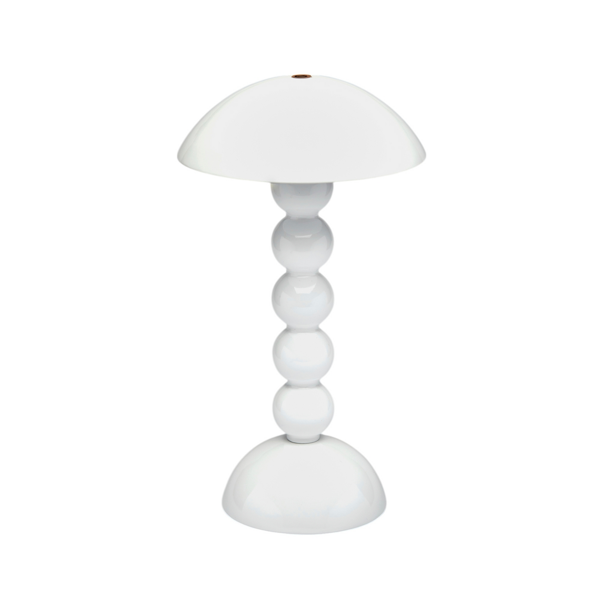 LED Lampe, white - weiß, 30 cm Höhe, Ø 16 cm