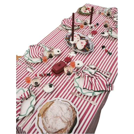 Tischtuch Noeline Burgundy, 170 x 360 cm