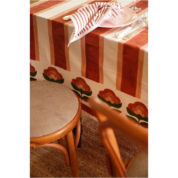 Tischtuch Wilke Earth, 170 x 300 cm