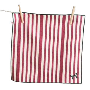 Stoffserviette Noeline Burgundy, 2er Pack