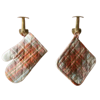 Topflappen & Ofenhandschuh, Highland Cappuccino