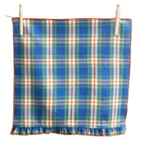 Stoffserviette Blake Blue, 2er Pack