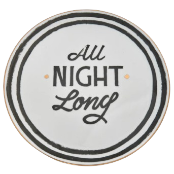 Pizzateller "All Night Long", 32 cm