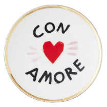 Teller "Con Amore", 17 cm
