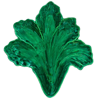 Platte, Salatblatt, 42,5x39x4 cm