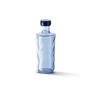 Flasche Swirl, midnight - dunkelblau, Medium 0,75 l