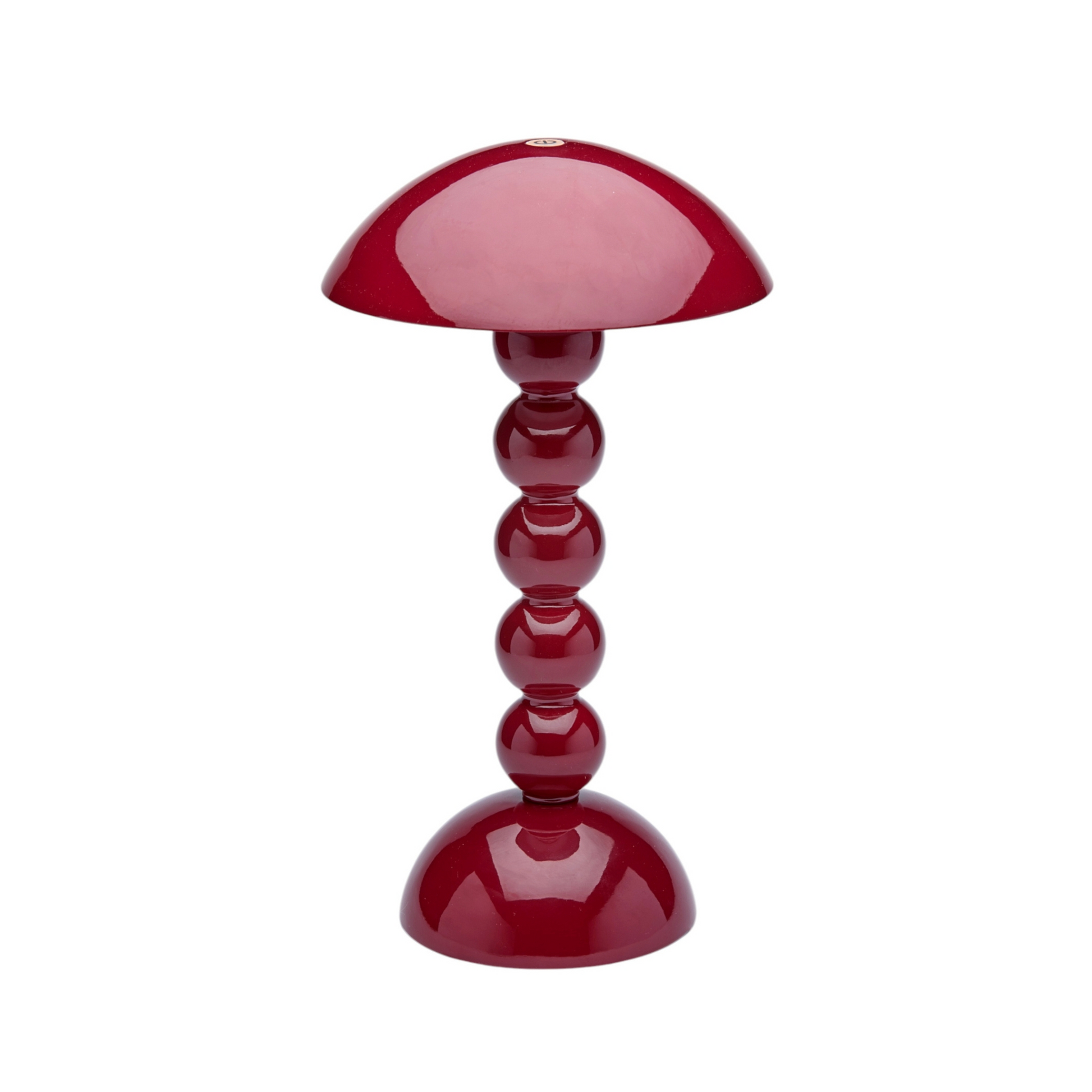 LED Lampe, cherry - dunkelrot, 30 cm Höhe, Ø 16 cm