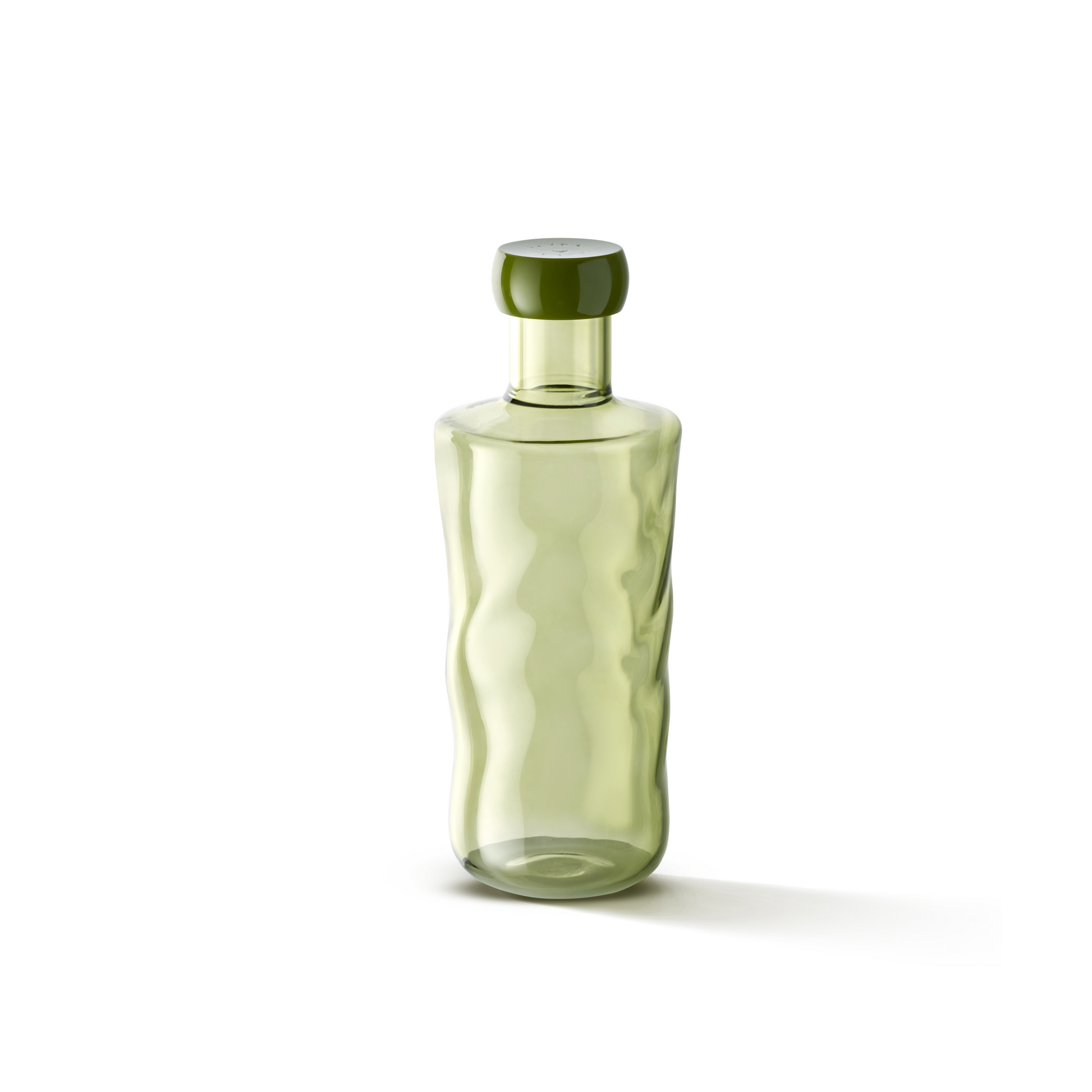 Flasche Swirl, moss - olivgrün, Medium 0,75 l