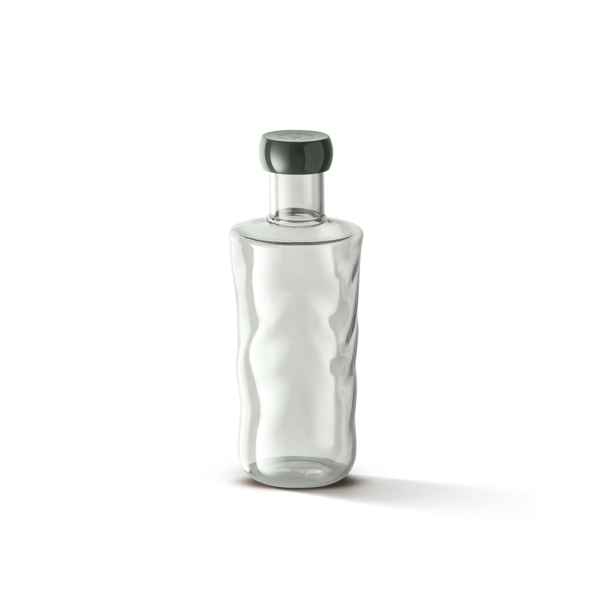 Flasche Swirl, mist - grau, Medium 0,75 l