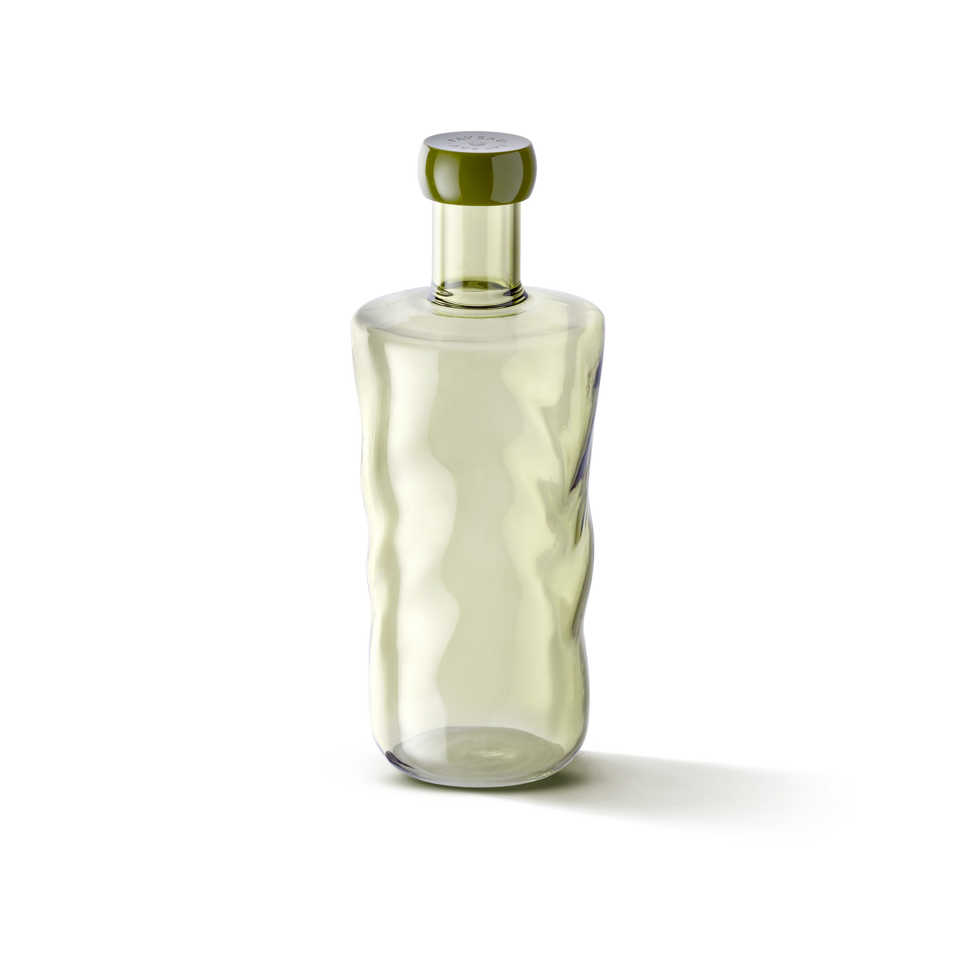 Flasche Swirl, moss - olivgrün, Large 1,25 l