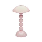 LED Lampe, pale pink - hellrosa, 30 cm Höhe, Ø 16 cm