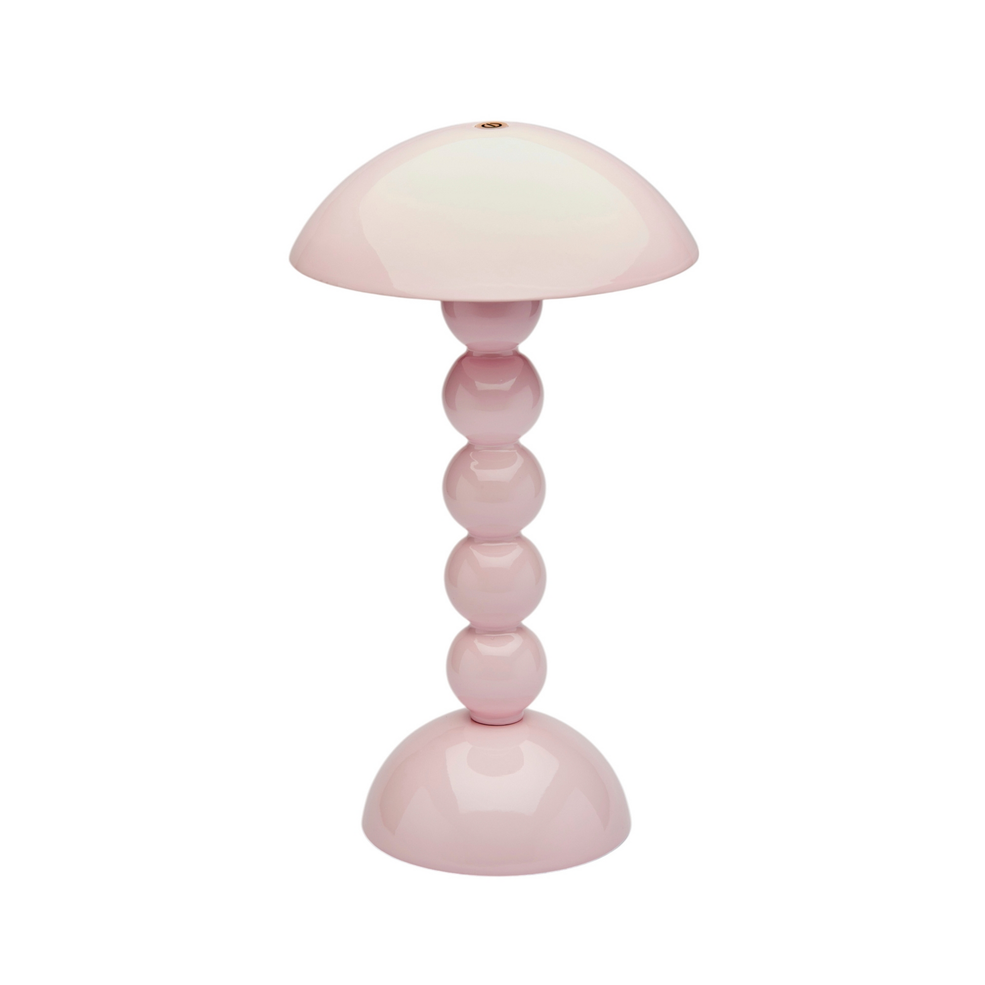 LED Lampe, pale pink - hellrosa, 30 cm Höhe, Ø 16 cm