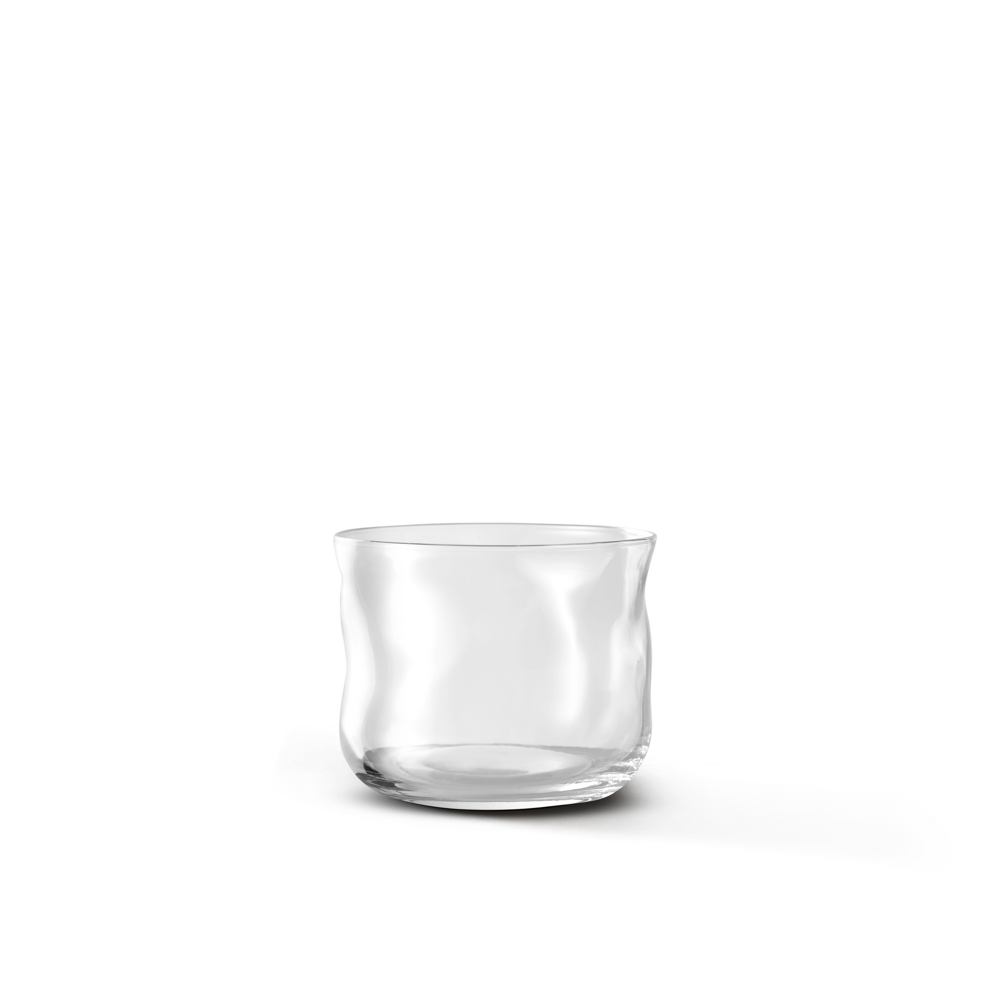 Glas Swirl, wave - transparent, Small Tumbler, 240 ml