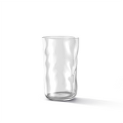 Glas Swirl, wave - transparent, Longdrink, 460 ml