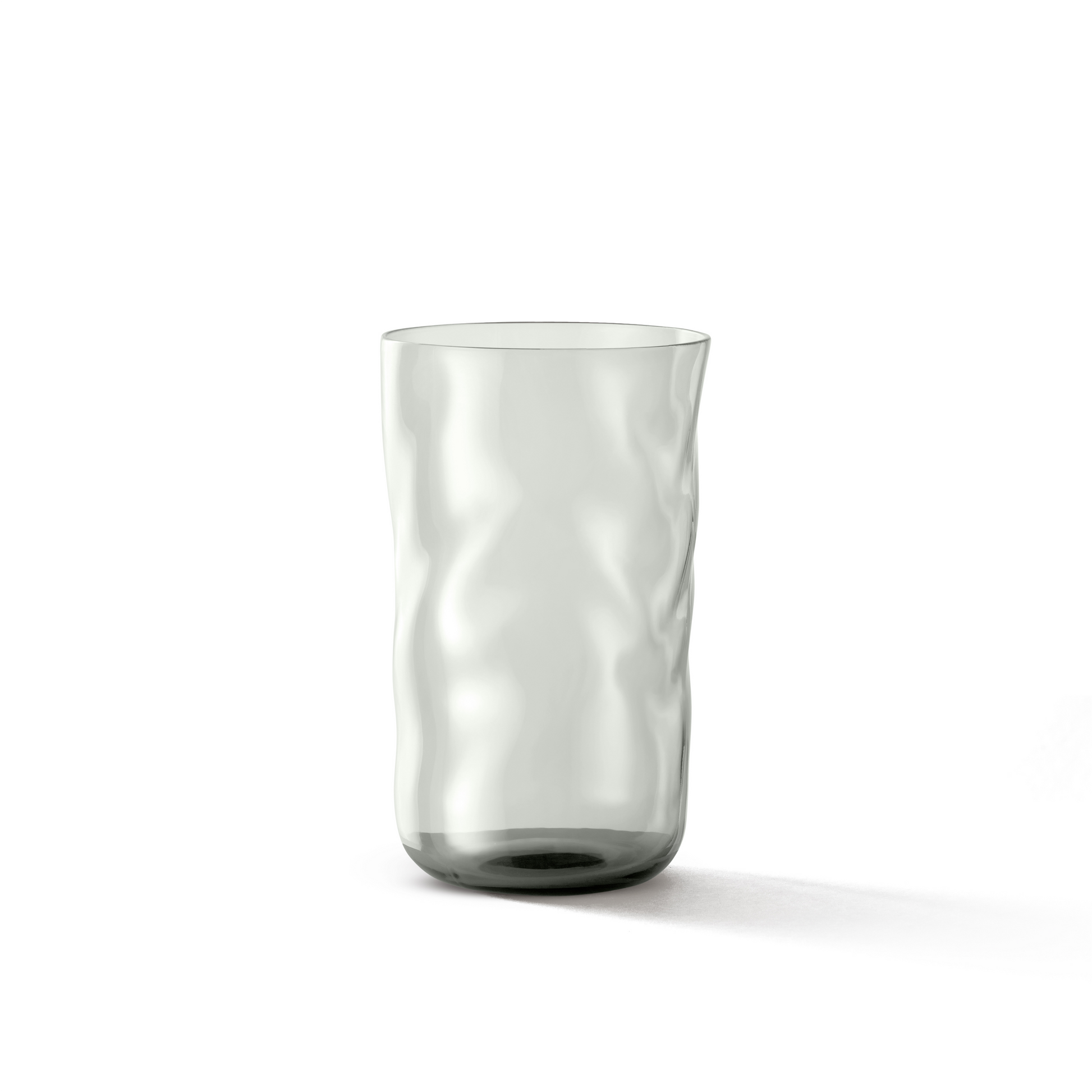 Glas Swirl, mist - grau, Longdrink, 460 ml