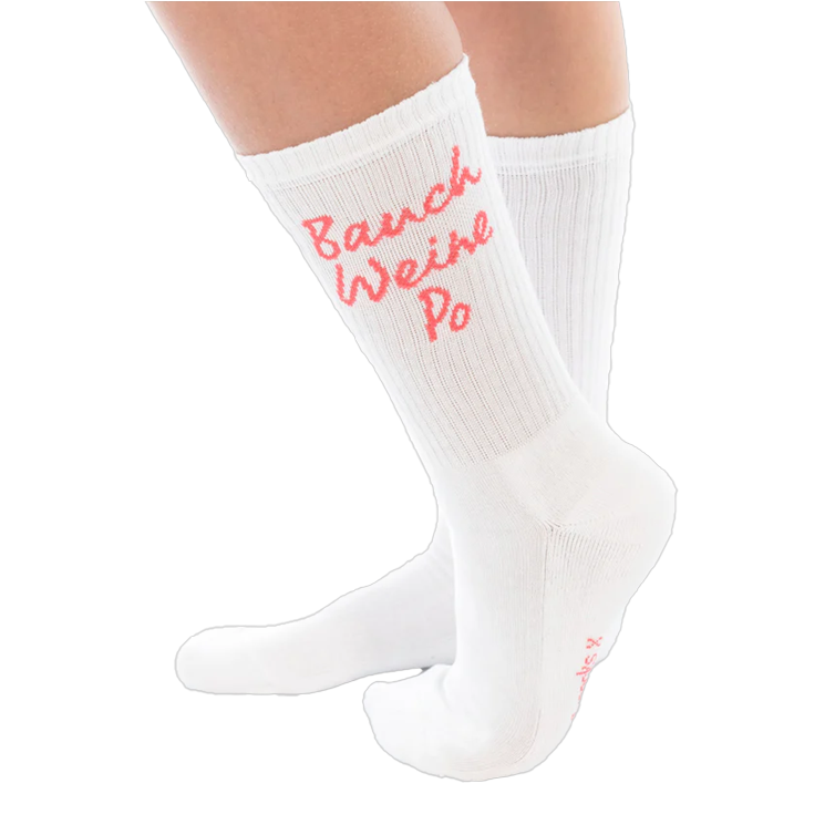 Socken "Bauch Weine Po", Gr. 39/42