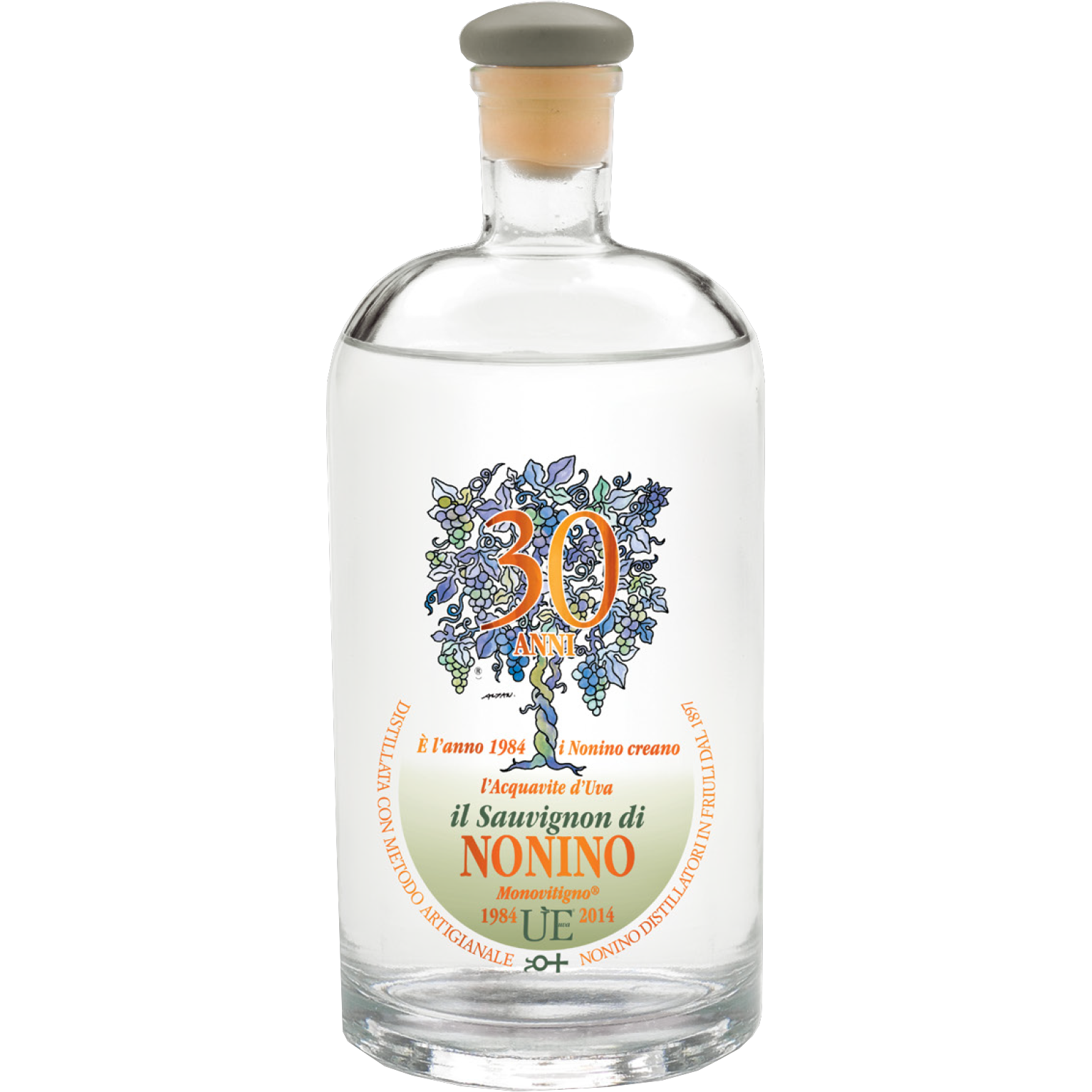 Traubendestillat ÙE Monovitigno Il Sauvignon