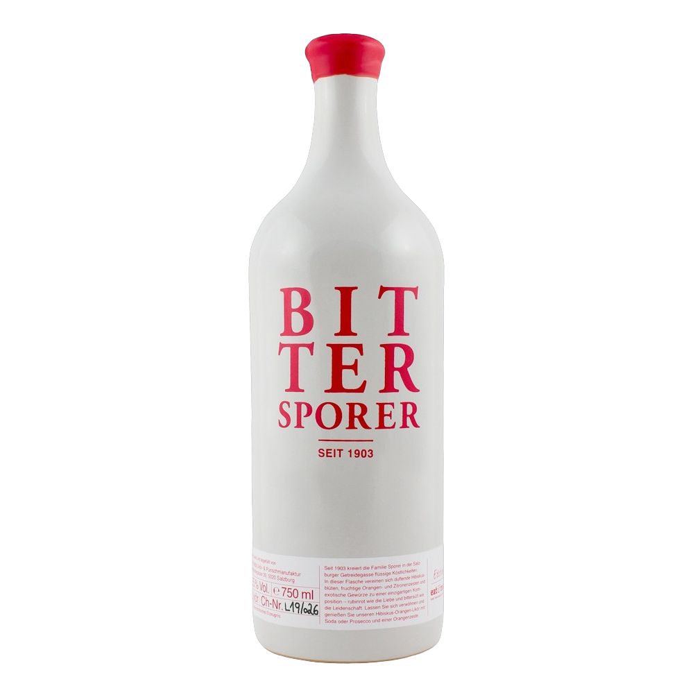 Bitter Hibiskus-Orangenlikör