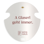 Weinausgiesser "A Glaserl geht immer"