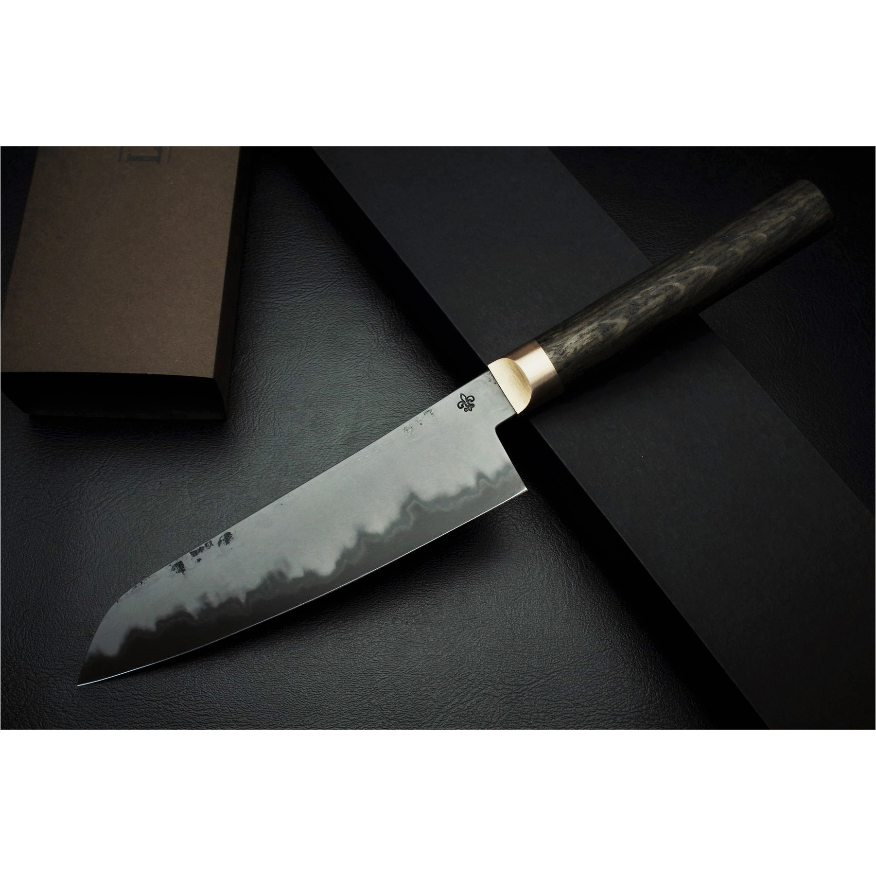 Lilienstahl Santoku Bog Oak