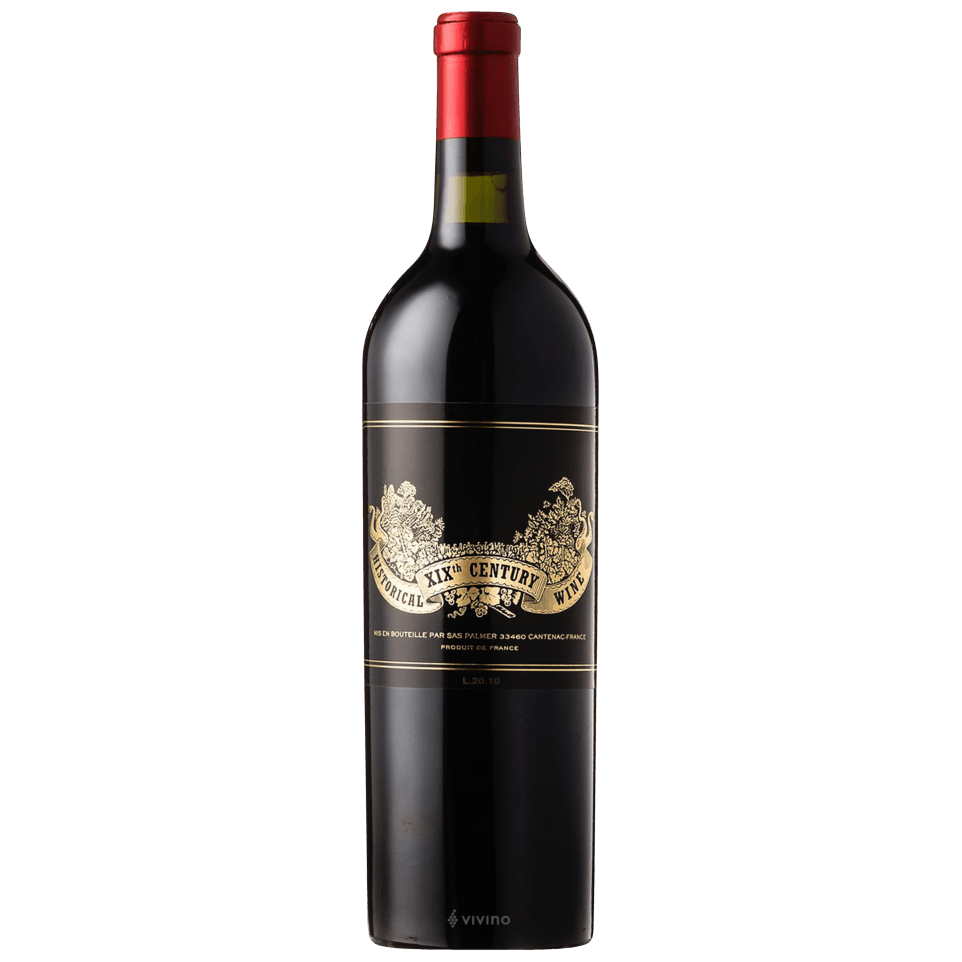 Château Palmer Historical XIXth Century Wine Blend L.2020