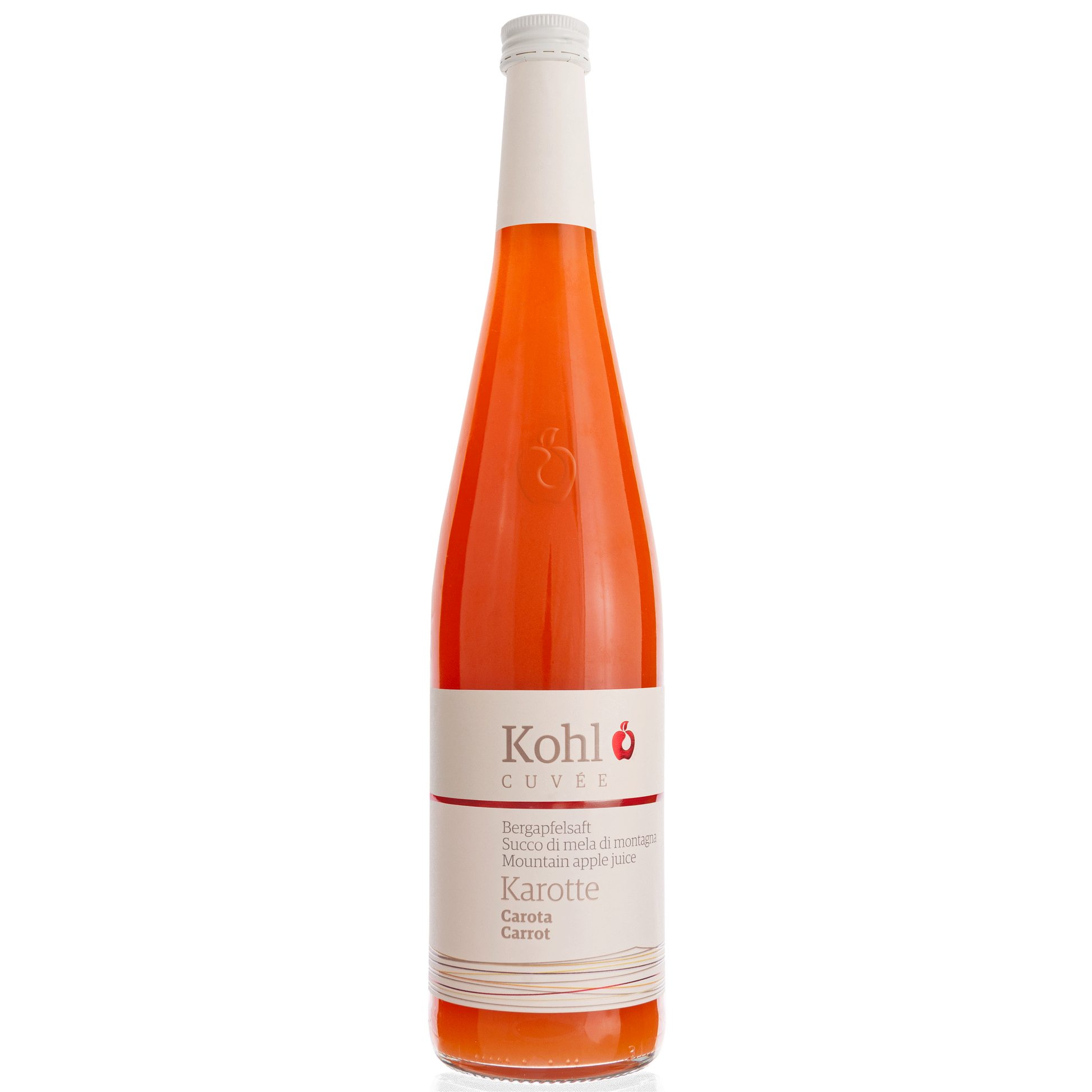 Bergapfelsaft mit Karotte