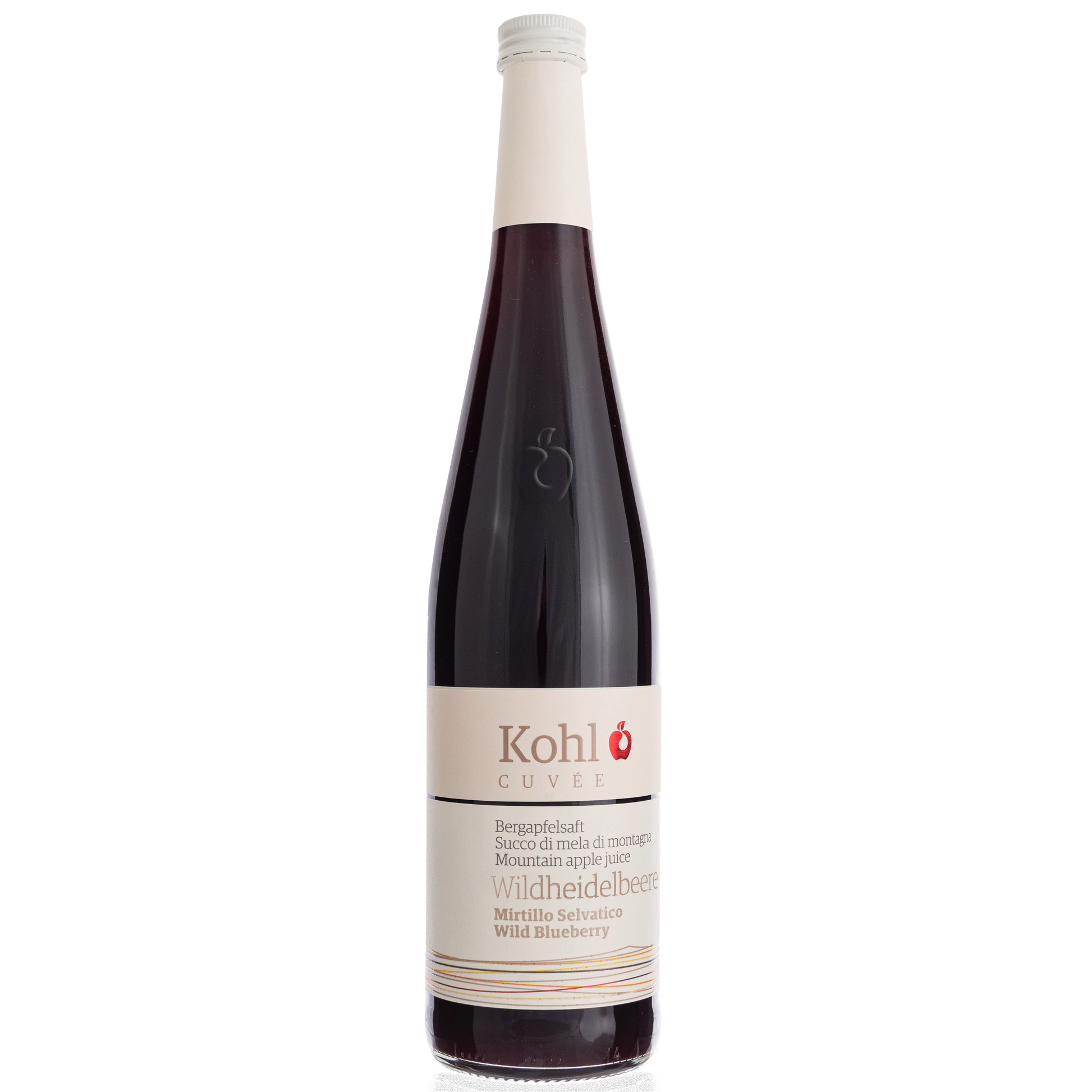 Bergapfelsaft mit Wildheidelbeere