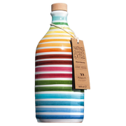 Peranzana-Olivenöl, Keramikflasche gestreift, 500 ml