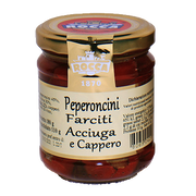 Paprika mit Sardellen gefüllt, 212 ml