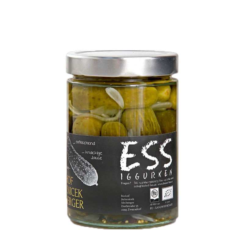 BIO Essiggurken, 310 g