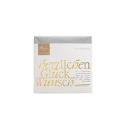 Schokolade Edelbitter "Herzlichen Glückwunsch", 70 g