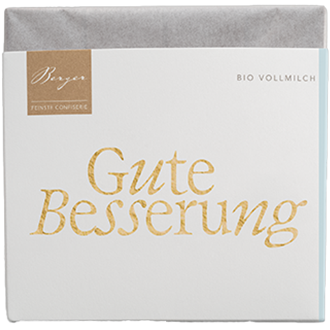 Schokolade Vollmilch "Gute Besserung", 70 g