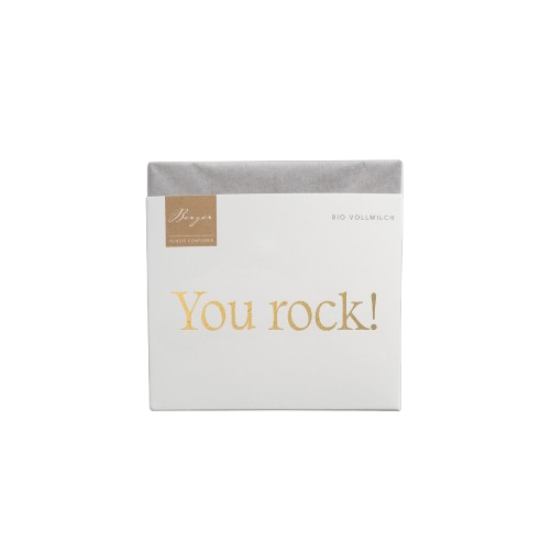 Schokolade Vollmilch "You Rock", 70 g