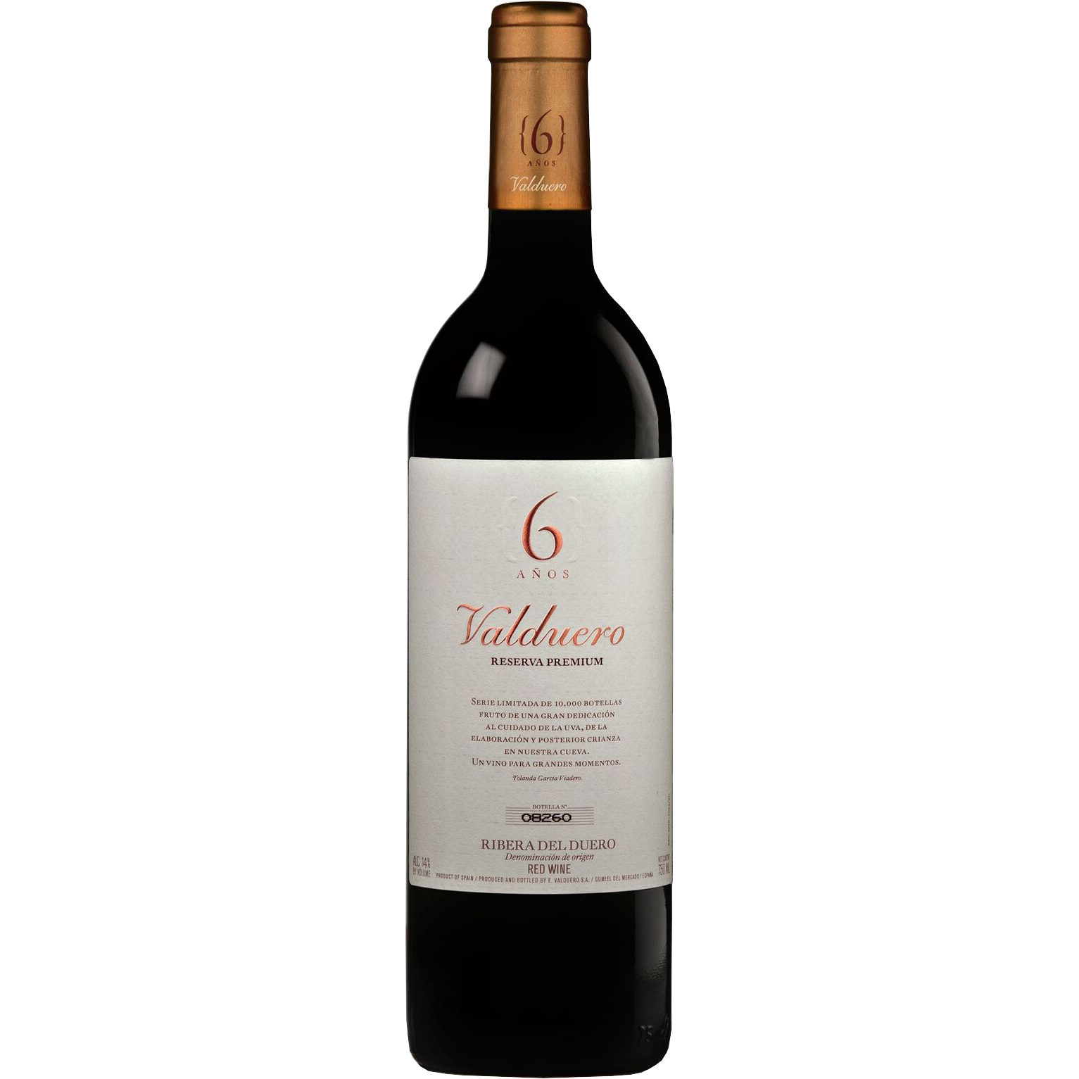 Valduero Reserva Premium 6 Anos 2014